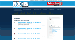 Desktop Screenshot of nordhausen-wochenchronik.de