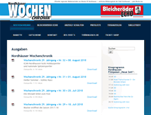 Tablet Screenshot of nordhausen-wochenchronik.de